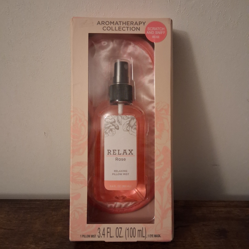 Aromatherapy Collection Relax Rose Pillow Mist